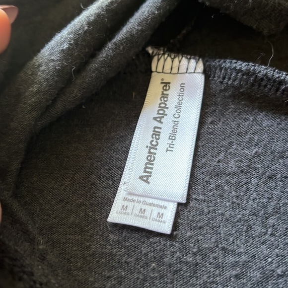 Cropped Grey sweatshirt - Picture 3 of 3